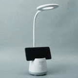 Flexible Desk Lamp and Mobile Phone Holder